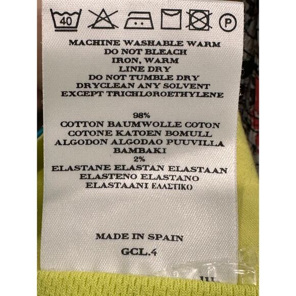 Burberry Golf RARE Turquoise Blue Cotton Mini Sports Skort - US Size 6 - Picture 11 of 12